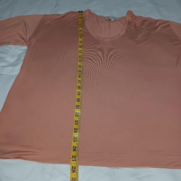 3 X$20. Pink LOFT long sleeve dolman tee - Picture 4 of 7